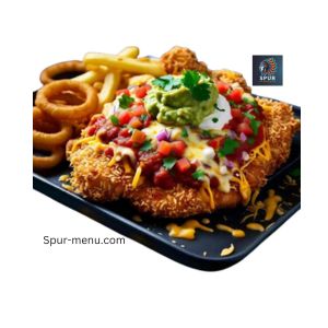 Nachos Chicken Schnitzel HalF