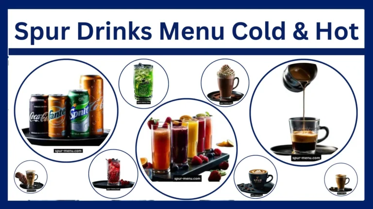 Spur Drinks Menu