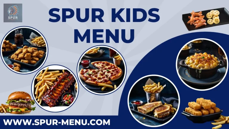 Spur Kids Menu