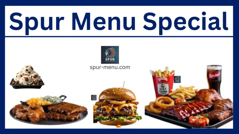 Spur Menu Special