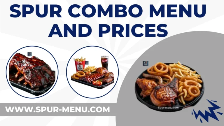 Combo Spur Menu And Prices