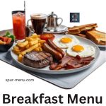 spur breakfast menu