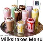 spur milkshakes menu